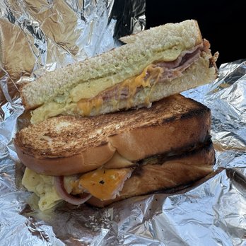 Three Tarts Bakery Cafe - Buen Dia Ham and Egg Sandwich - Bakeries Near Me - Northfield, Illinois