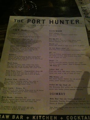 Menu photo 4 The Port Hunter Edgartown, MA Menu photo 4 The Port Hunter Edgartown, MA