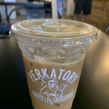 Perkatory Coffee Roasters - My iced latte - worth the trip! - Cafes Near Me - Middletown, Connecticut Perkatory Coffee Roasters - My iced latte - worth the trip! - Cafes Near Me - Middletown, Connecticut