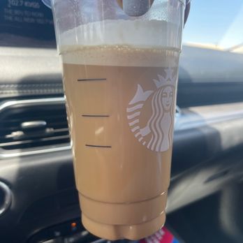 Starbucks - Vanilla, sweet cream, nitro, cold brew grande in a Venti cup with three shots - Coffee & Tea Near Me - Henderson, Nevada Starbucks - Vanilla, sweet cream, nitro, cold brew grande in a Venti cup with three shots - Coffee & Tea Near Me - Henderson, Nevada