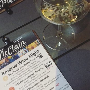 McClain Cellars - Reserve Wine Flight Tasting Kit - Wine Tasting Room Near Me - Laguna Beach, California