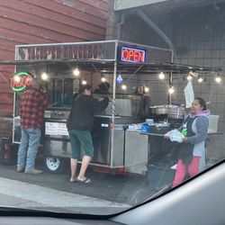 Tacos El Crucero - Small but mighty! This place always has people waiting in line!