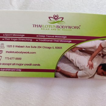Thai Lotus Bodywork - Need a quick fix? - Massage Therapy Near Me - Chicago, Illinois Thai Lotus Bodywork - Need a quick fix? - Massage Therapy Near Me - Chicago, Illinois