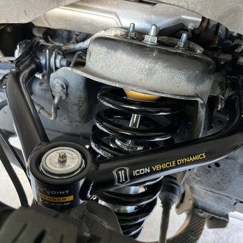 Dynamic Autoworks - Front coil overs and upper control arms installed - Auto Repair Near Me - Fremont, California