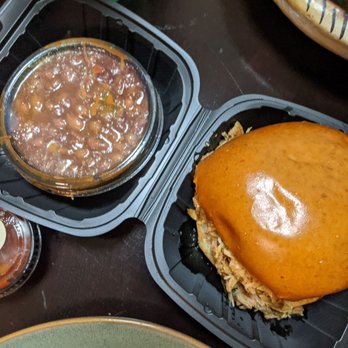 Mission BBQ - Pulled chicken and beans - Barbeque Near Me - Annapolis, Maryland Mission BBQ - Pulled chicken and beans - Barbeque Near Me - Annapolis, Maryland