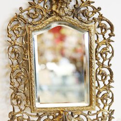 Antique European Tabletop Frame for Photos or Mirror