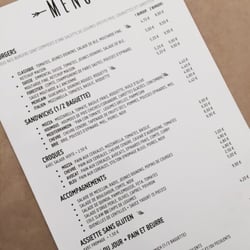 AMI - Au menu: burgers, sandwichs, croques...