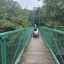 Kankakee River State Park - Suspension bridge