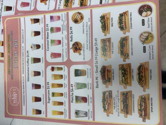 Menu photo 1 Whip X Banh Mi Las Vegas, NV Menu photo 1 Whip X Banh Mi Las Vegas, NV