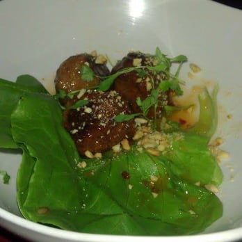 Fahrenheit - Thai Style Spicy Chicken Meatballs - New American Near Me - Cleveland, Ohio Fahrenheit - Thai Style Spicy Chicken Meatballs - New American Near Me - Cleveland, Ohio