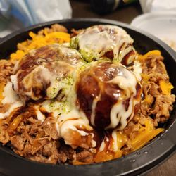 Matsuzaka-Tei - Ewa Beach - Mini Takoyaki Beef Rice Bowl