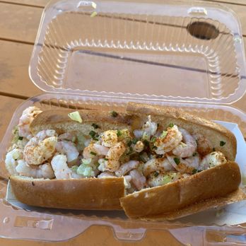 Pike Place Chowder - Oregon Bay Shrimp Roll - Seafood Near Me - Seattle, Washington