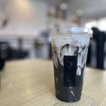 Bopomofo Cafe - Hey Sesame Milk (Seasonal Drink)
Large upgrade, w/ Egg Pudding -$9 for the drink - Bubble Tea Near Me - San Gabriel, California Bopomofo Cafe - Hey Sesame Milk (Seasonal Drink)
Large upgrade, w/ Egg Pudding -$9 for the drink - Bubble Tea Near Me - San Gabriel, California