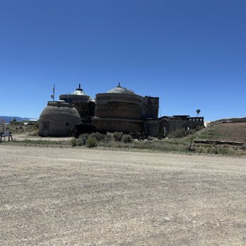 Earthship Biotecture - Rear of building - General Contractors Near Me - Tres Piedras, New Mexico