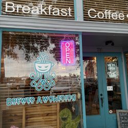 Brewed Awakening - Outdoor area