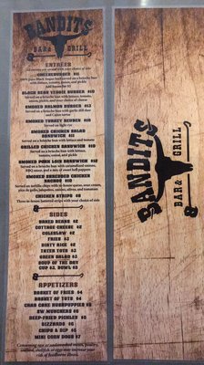 Menu photo 7 Bandits Bar And Grill Troutdale, OR