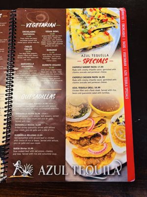 Menu photo 1 Azul Tequila Glasgow, KY Menu photo 1 Azul Tequila Glasgow, KY