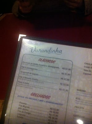 Menu photo 4 Restaurante Varandinha São Paulo, SP Menu photo 4 Restaurante Varandinha São Paulo, SP