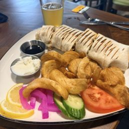 Chicken Schwarma Plate