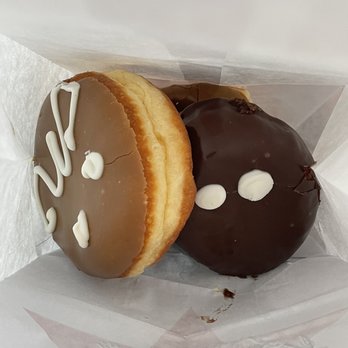 Voodoo Doughnut - Maple cream, Portland cream, Maple bar (underneath) - Donuts Near Me - Denver, Colorado Voodoo Doughnut - Maple cream, Portland cream, Maple bar (underneath) - Donuts Near Me - Denver, Colorado