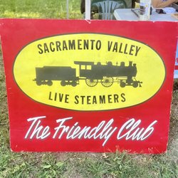 Sacramento Valley Live Steamers Railroad Musuem - Small Scale Steam Engine~ It cost just $2 for a 15 min ride(2 & under are free)  Happy National Anti-Boredom Month!