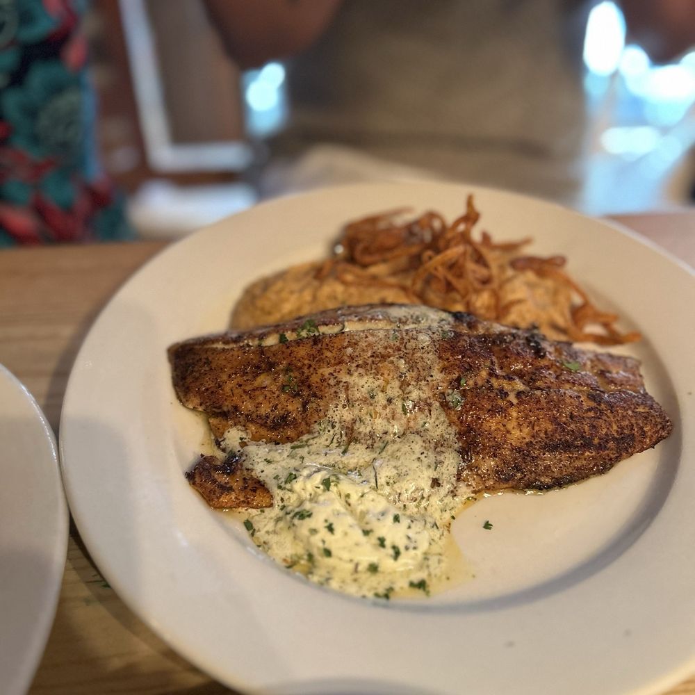Gerhard's Cafe - I forgot the type of fish but it was also delicious. - Austrian Near Me - Spartanburg, South Carolina Gerhard's Cafe - I forgot the type of fish but it was also delicious. - Austrian Near Me - Spartanburg, South Carolina