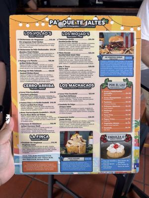 Menu photo 6 La Verguenza San Juan, PR