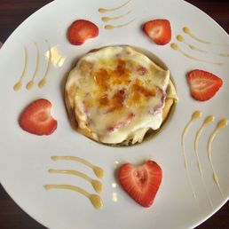 Creme Brulee Crepe Creme Brulee Crepe