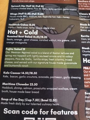 Menu photo 1 Britt's Pub and Eatery Saint John, NB