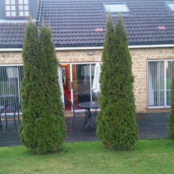 Hollies Hotel - Patio outside my room. - Hotels Near Me