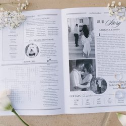US Printing - Wedding newspaper