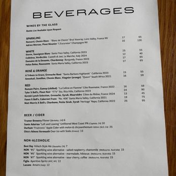 Bell's - Menu - French Near Me - Los Alamos, California