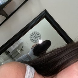 After. Only wanted a trim and a v cut. This v cut is terrible. Kinda wish I didn't pay. After. Only wanted a trim and a v cut. This v cut is terrible. Kinda wish I didn't pay.