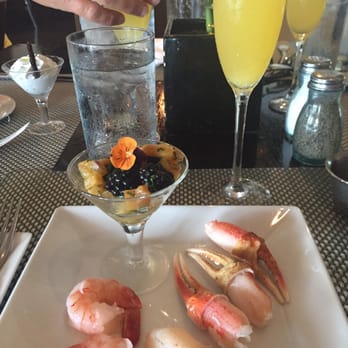 Bistro 245 - Shrimp cocktail, crab claws, beet salad, and a freshly topped off mimosa. - Breakfast & Brunch Near Me - Key West, Florida Bistro 245 - Shrimp cocktail, crab claws, beet salad, and a freshly topped off mimosa. - Breakfast & Brunch Near Me - Key West, Florida