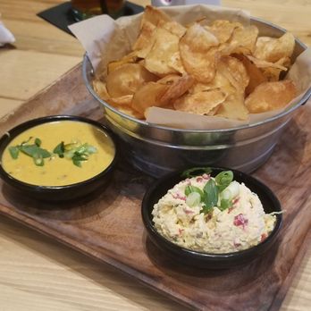 The Rustic - Kettle chips and pimento caso and cheese caso - Bars Near Me - Houston, Texas The Rustic - Kettle chips and pimento caso and cheese caso - Bars Near Me - Houston, Texas