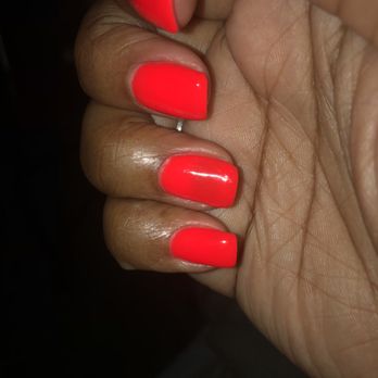LA Nails - The dark spot on my ring finger is from mold/fungus I got from acrylic overlay done here - Nail Salons Near Me - Norfolk, Virginia LA Nails - The dark spot on my ring finger is from mold/fungus I got from acrylic overlay done here - Nail Salons Near Me - Norfolk, Virginia