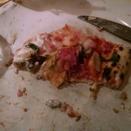 My soggy pizza.