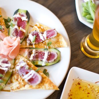 Not Your Average Joe's - Nashua - Ahi Tuna Wontons app - New American Near Me - Nashua, New Hampshire