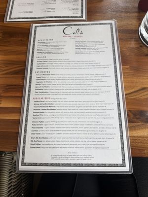 Menu photo 1 Caló Kitchen + Tequila - El Segundo El Segundo, CA Menu photo 1 Caló Kitchen + Tequila - El Segundo El Segundo, CA