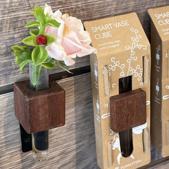 Cherry Co - Smart vase cubes for a pop of color on your walls. - Art Galleries Near Me - Redondo Beach, California