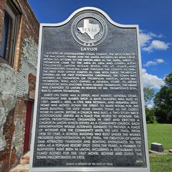 Bonnie and Clyde Movie Set - History of Lavon