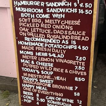 Dad's Luncheonette - Menu (March 2024) - New American Near Me - Half Moon Bay, California Dad's Luncheonette - Menu (March 2024) - New American Near Me - Half Moon Bay, California