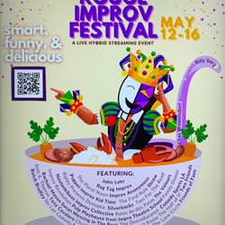 First Annual BR Improv Festival Flyer