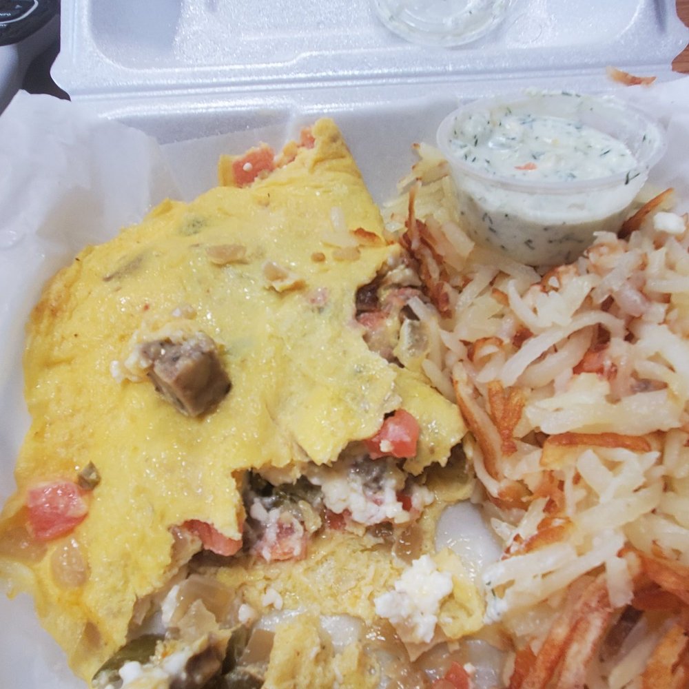 Cafe Olympic - Greek Omelette - New American Near Me - Crystal Lake, Illinois
