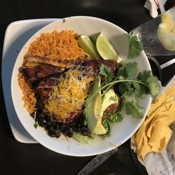 Tequila Sunrise - Blackened Chicken Burrito Bowl - Mexican Near Me - Fishers, Indiana Tequila Sunrise - Blackened Chicken Burrito Bowl - Mexican Near Me - Fishers, Indiana
