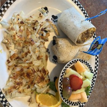 Black Bear Diner Cypress - Chorizo Breakfast Burrito - Diners Near Me - Jersey Village, Texas