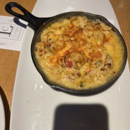 Lobster Mac and cheese, very rich and savory Lobster Mac and cheese, very rich and savory