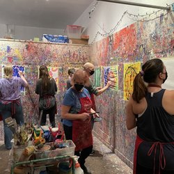 Expressive Arts @ 32nd & Thorn - Paint to Music