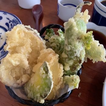 Kamonegi - Veggie tempura (comes with Ten Zaru) - Japanese Near Me - Seattle, Washington Kamonegi - Veggie tempura (comes with Ten Zaru) - Japanese Near Me - Seattle, Washington