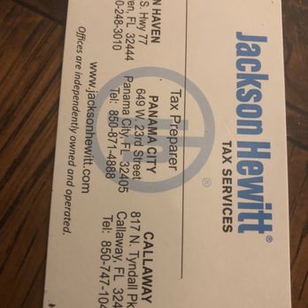 Jackson Hewitt Tax Service - Three stores to work with .... - Tax Services Near Me - Lynn Haven, Florida Jackson Hewitt Tax Service - Three stores to work with .... - Tax Services Near Me - Lynn Haven, Florida
